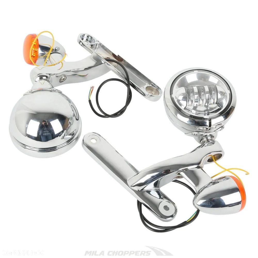 Lightbar lampa + kierunkowskazy LED Harley Touring 08-23 - 2