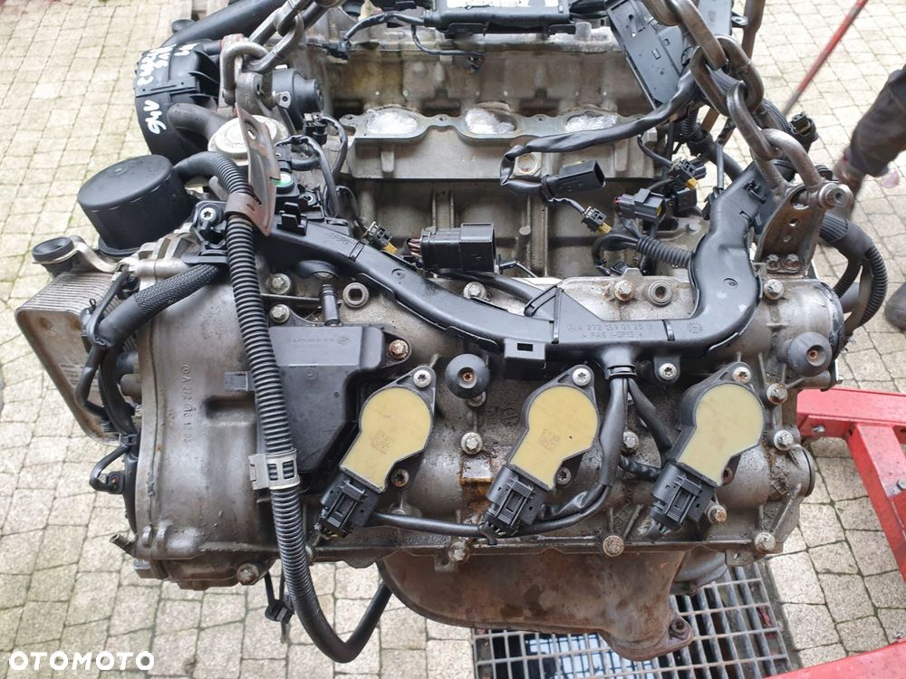 mercedes slk r171 3.0 v6 silnik sŁupek 272942 oryginaŁ maŁy przebieg 100tyŚ - 2