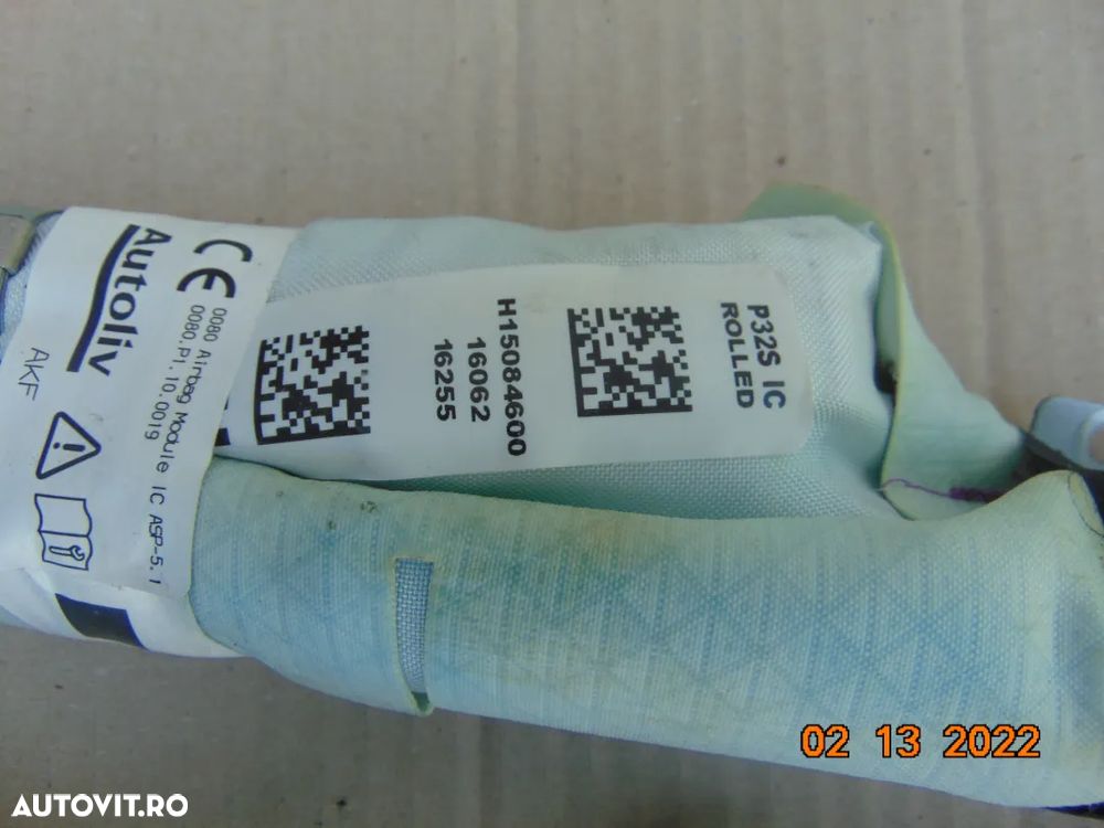 Airbag cortina Nissan qashqai 2013-2021 airbag-uri laterale stanga dreapta cortine - 4