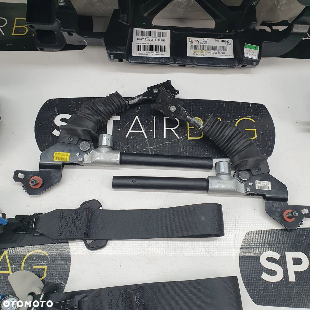 KIA SORENTO III 3 DESKA ROZDZIELCZA KONSOLA KOKPIT PULPIT PODUSZKI AIRBAG AIR BAG PASY KIT SET - 9