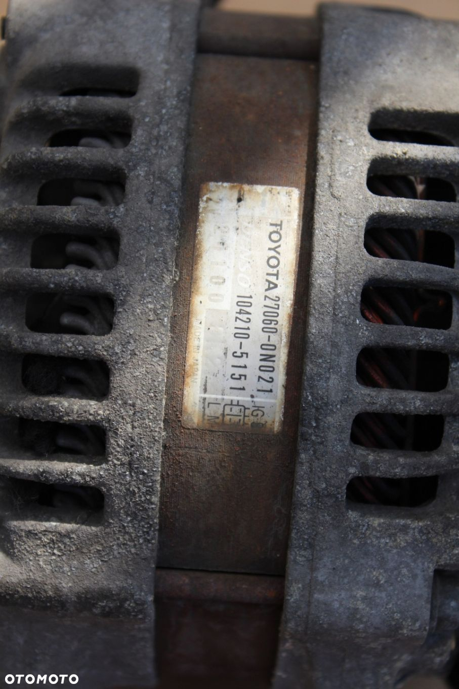 ALTERNATOR TOYOTA AURIS I E15 1.4 D4D 27060-0N021 - 3