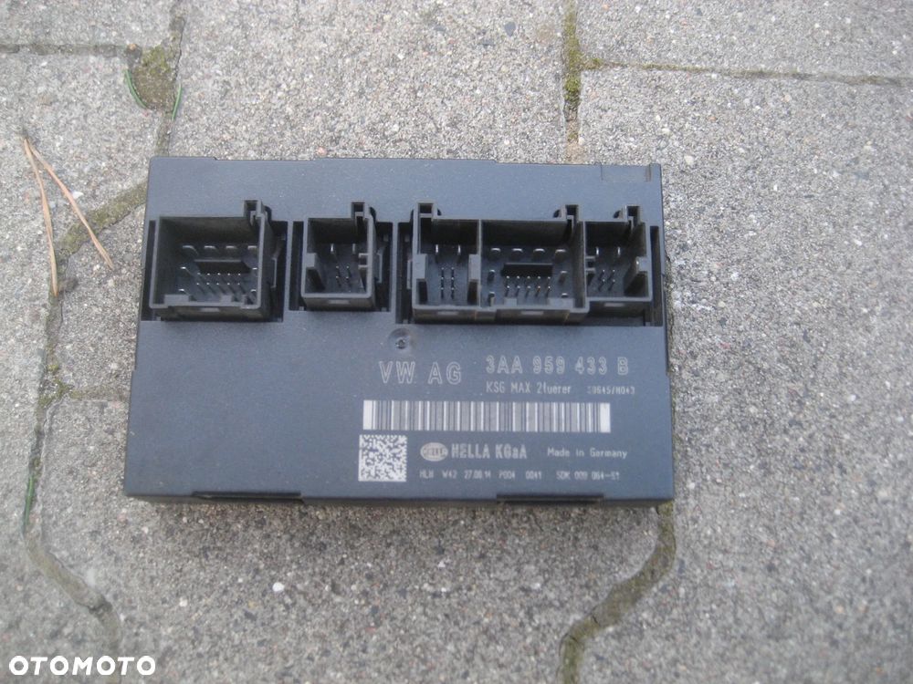 VW PASSAT B7 CC SKODA MODUŁ sterownik KOMFORTU 3AA959433B - 3