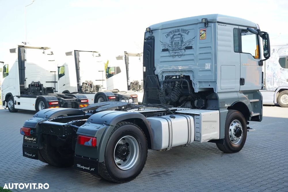 MAN TGX 18.500 / 4x4 / HIDRAULICĂ / HIDROPILARE / CABINĂ JOSĂ / EURO 6 / NAVIGAȚIE / - 9