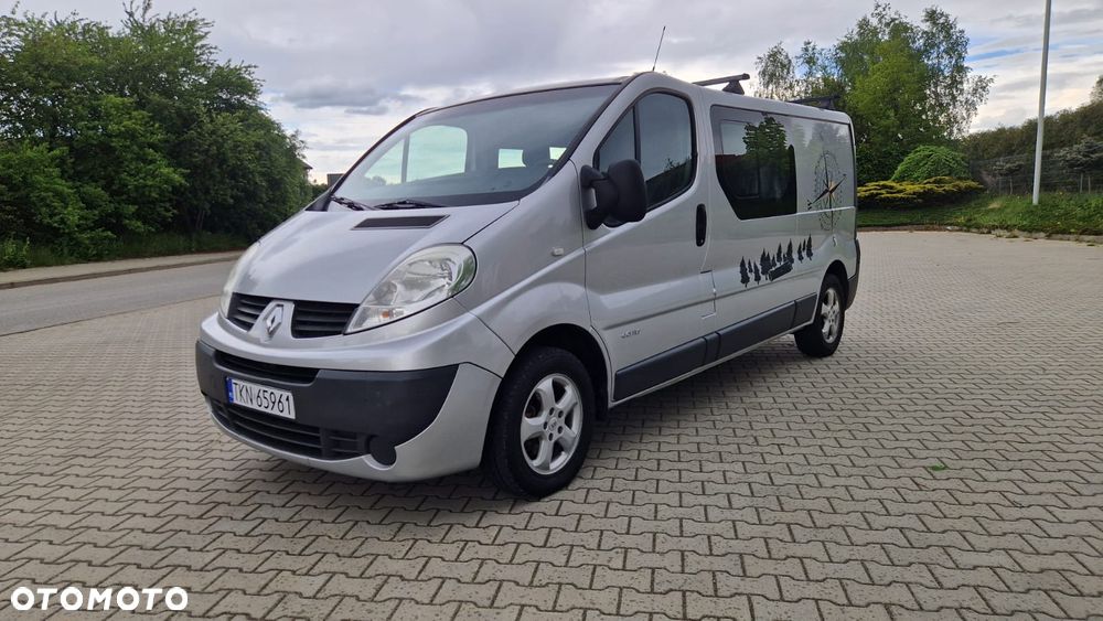 Renault TRAFIC L2H1 Długi Klima Elektryka Navi Tempomat Dubel Kabina 6os Brygadówka - 9