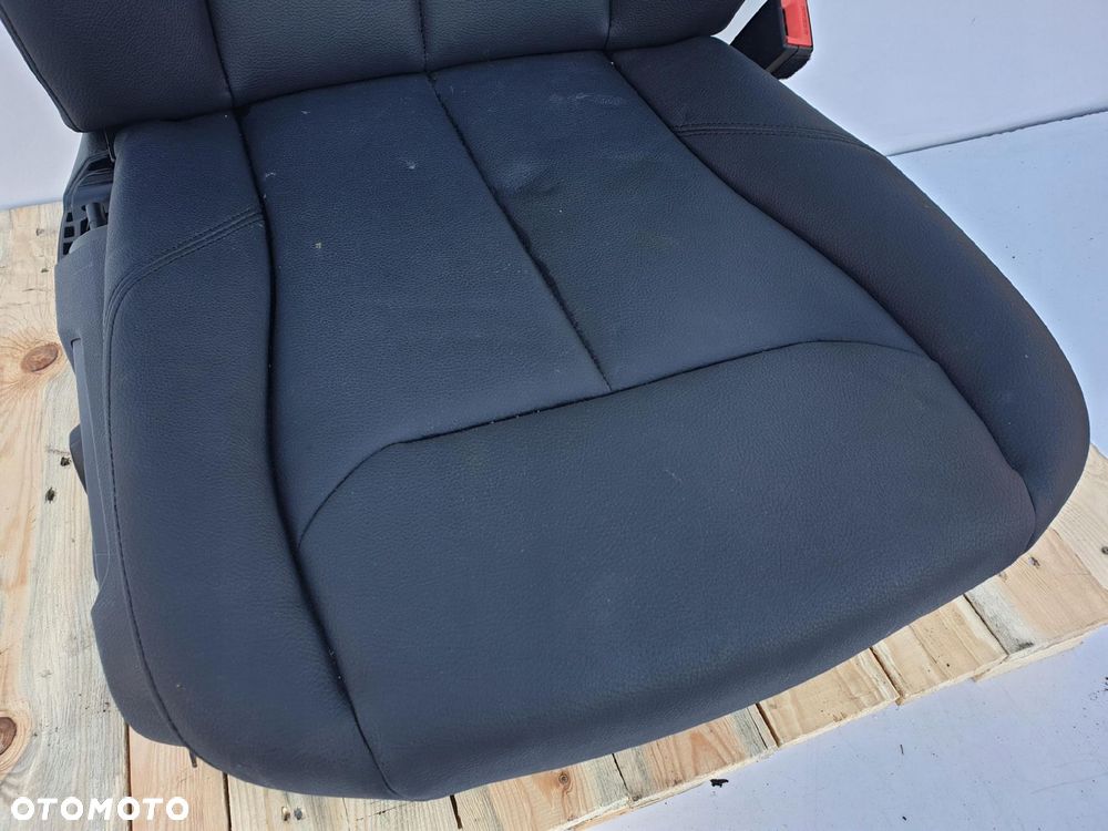 BMW F36 GC GRANCOUPE PRZEDNI FOTEL PRAWY PASAŻERA PRZÓD skóra skórzany EURO - 2