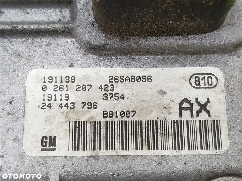 Komputer sterownik silnika Opel Corsa C 1,2 B 0261207423 26SA8096 BOSCH - 3