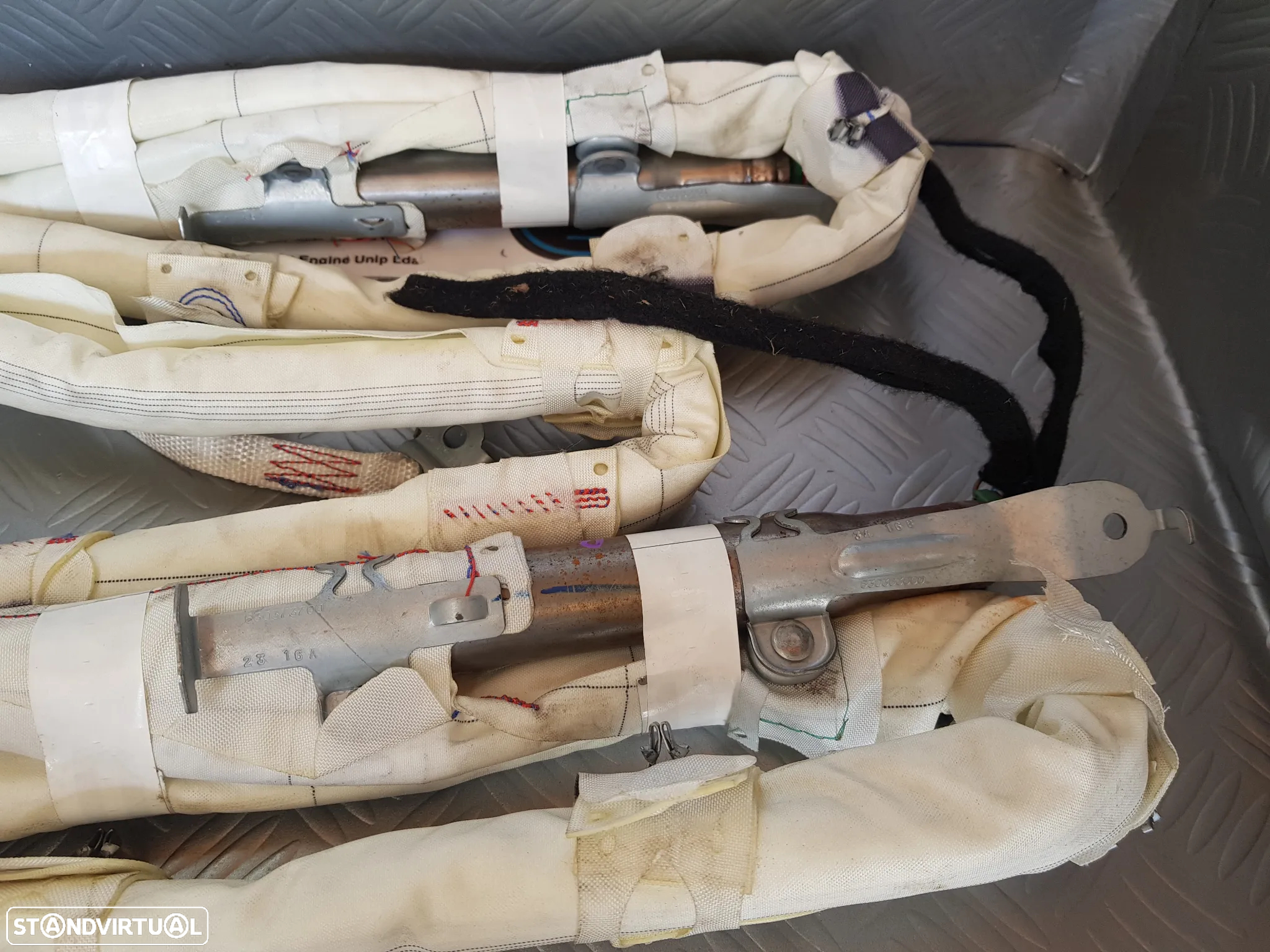 Cortina do Airbag Teto Renault Megane IV modelo em carro 2017-2022 - 3
