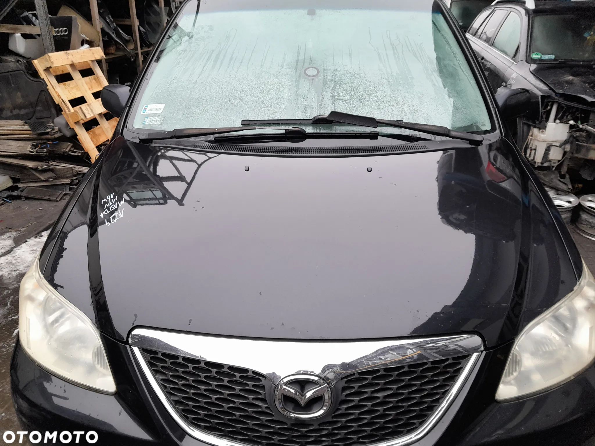 MAZDA MPV MASKA POKRYWA SILNIKA KOLOR: 16W - 1