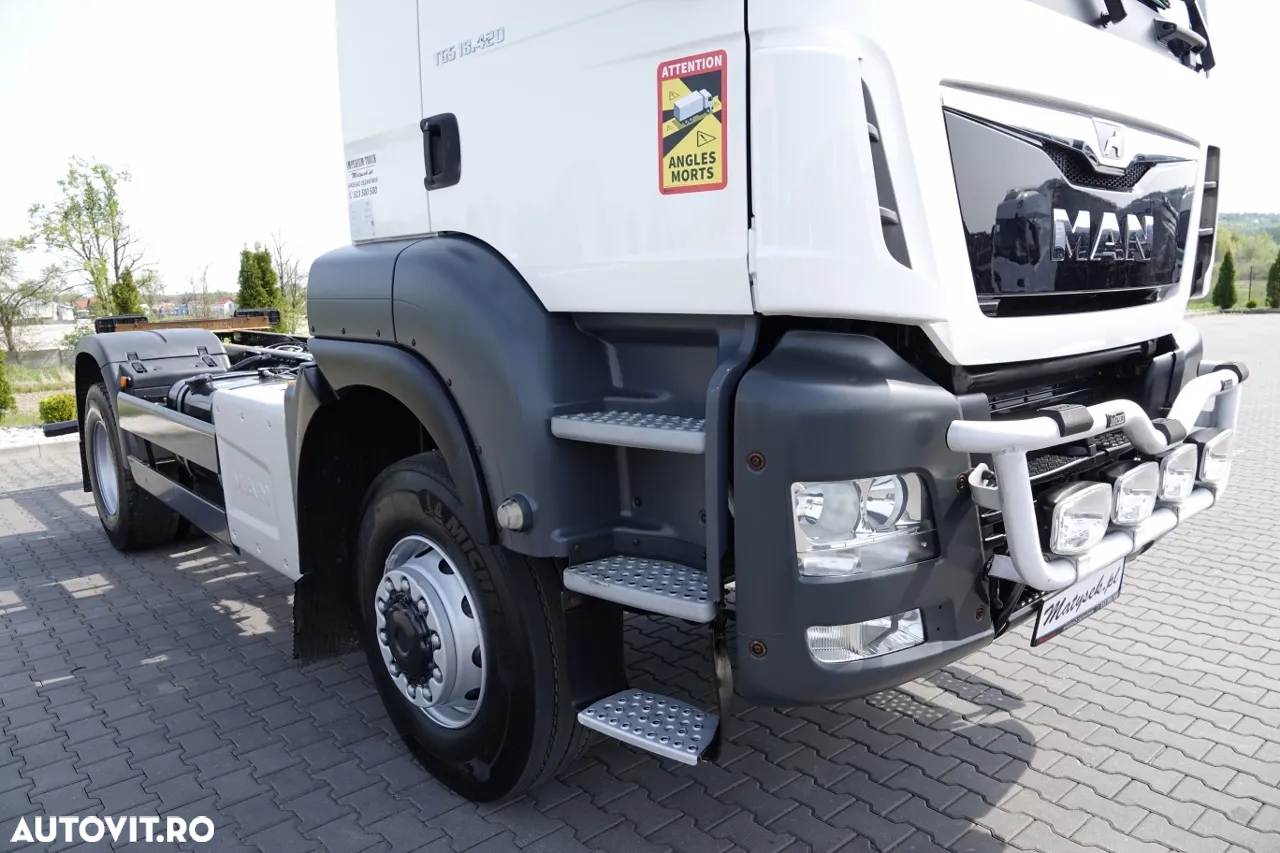 Volvo TGS 18.420 / 4X4 / ȘASIU L 5.6 M / NAVIGAȚIE / ÎNCORPORAT / IMPORTAT - 13