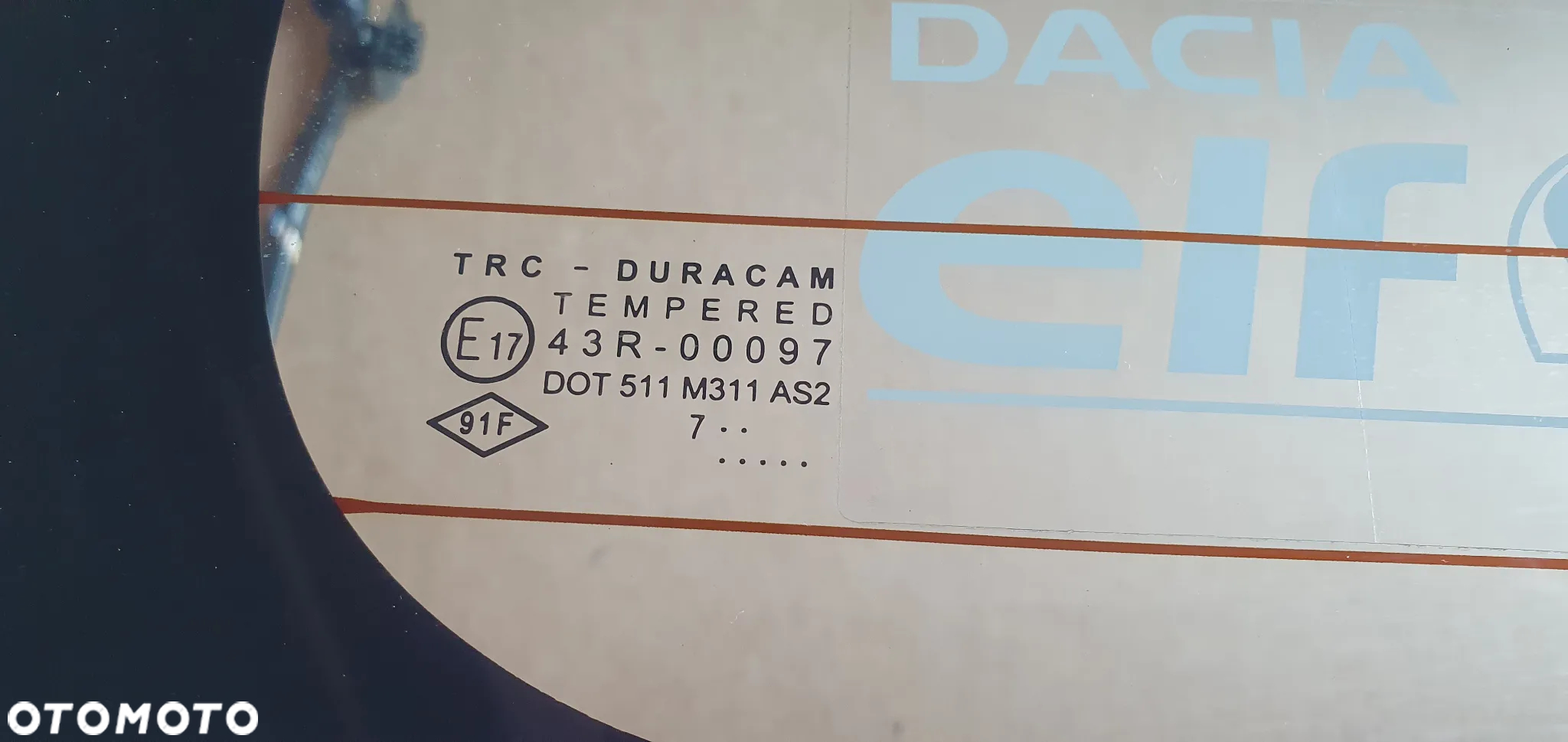 Klapa bagażnika tył tylna Dacia Logan II - 10