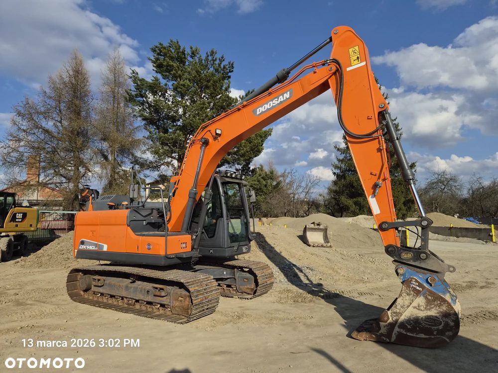 Doosan Doosan DOOSAN DX140 koparka gąsienicowa 13t ton 14,15, 2018 CAT VOLVO, - 4