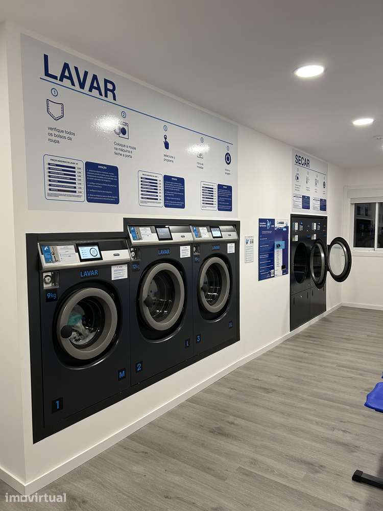 Espaço comercial com Lavandaria Self Service à venda em Moreira, Maia - Grande imagem: 2/7