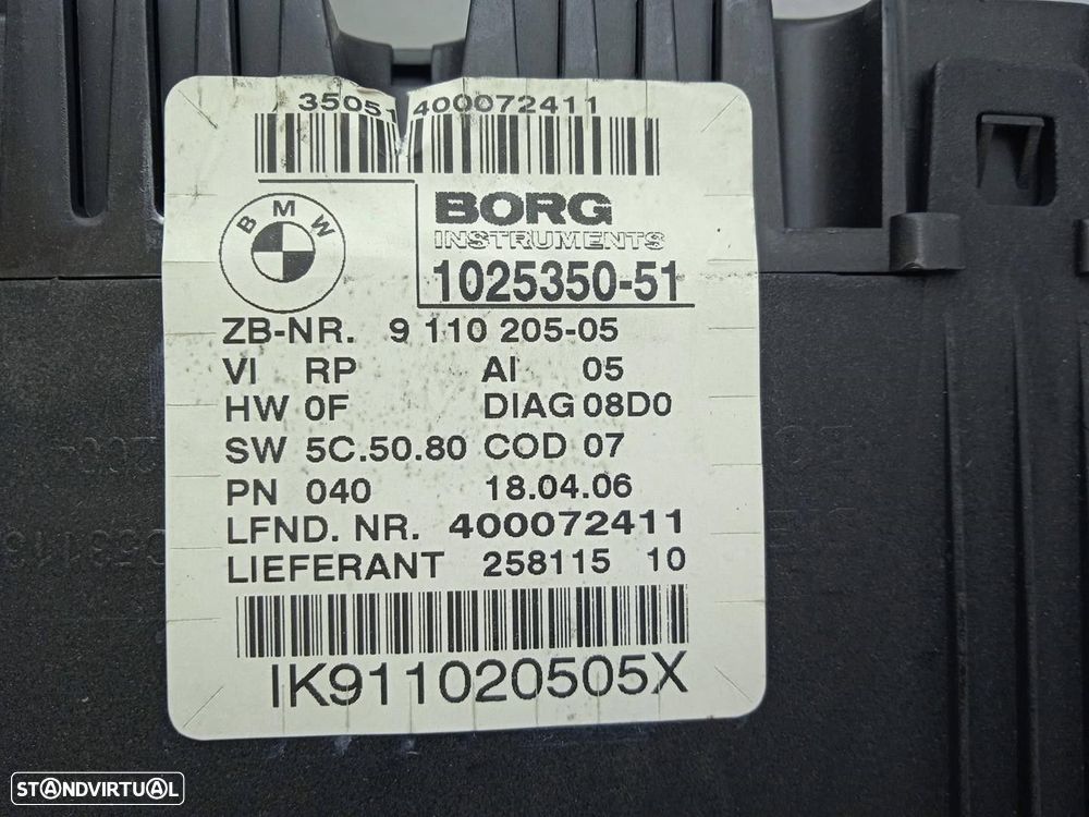 QUADRANTE BMW 3 2006 - 3