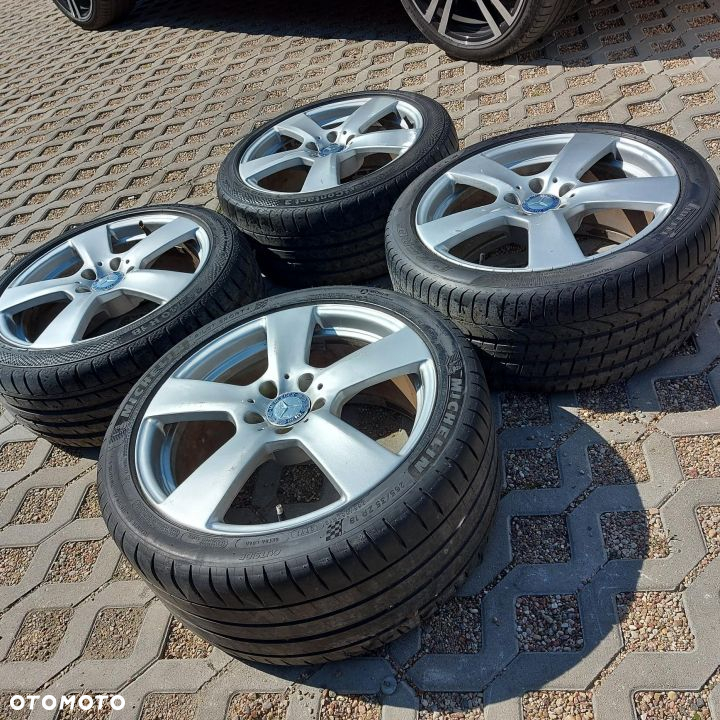 KOLA 18" MERCEDES E W212 W207 C W204 KOMPLETNE ORYGINALNE Z OPONAMI - 2