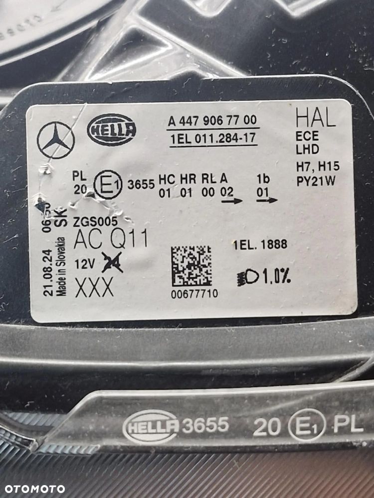 MERCEDES VITO W447 LAMPA LEWA PRZÓD A4479067700 - 11