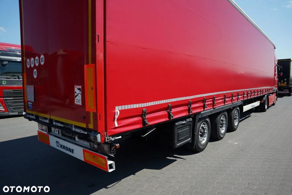 DAF XF 480 / ZESTAW / MEGA / SSC / + KRONE / FIRANKA / MEGA / OŚ PODNOSZONA / DACH PODNOSZONY / - 17