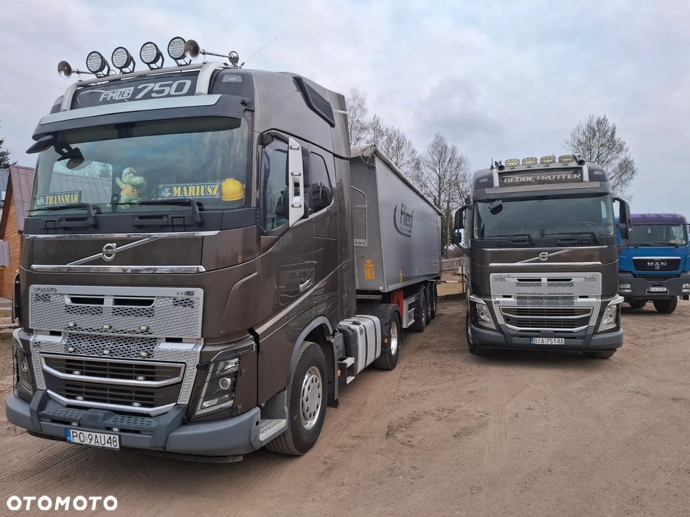 Volvo fh4 540 fh16 750 zestaw z wywrotką - 1