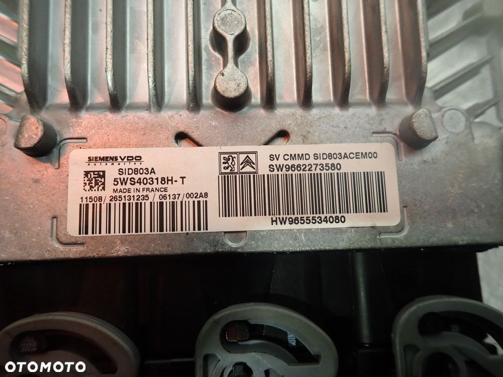KOMPUTER SILNIKA CITROEN C5 9655534080 5WS40318H-T - 3