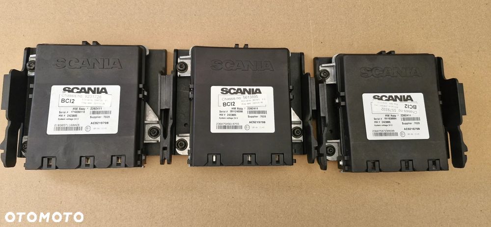 SCANIA R S STEROWNIK KOMPUTER MODUŁ BCI12 2392411 24238205 - 1