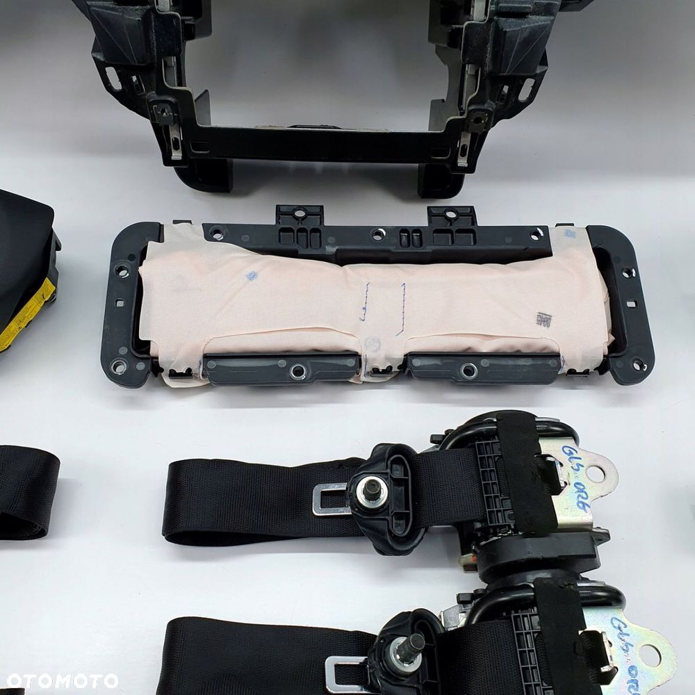 MERCEDES GLS X166 DESKA ROZDZIELCZA KONSOLA KOKPIT PULPIT PODUSZKI AIRBAG AIR BAG PASY KIT SET - 6