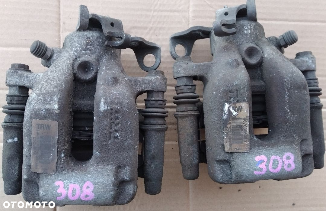 Citroen C4 I Peugeot 308 T7 zacisk hamulcowy tyl tylny  prawy lewy - 6