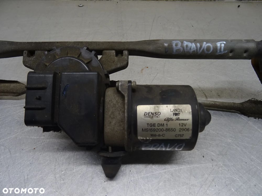 FIAT BRAVO II 07-10 1.9 JTD MECHANIZM WYCIERACZEK PRZÓD MS159200-8650 - 5