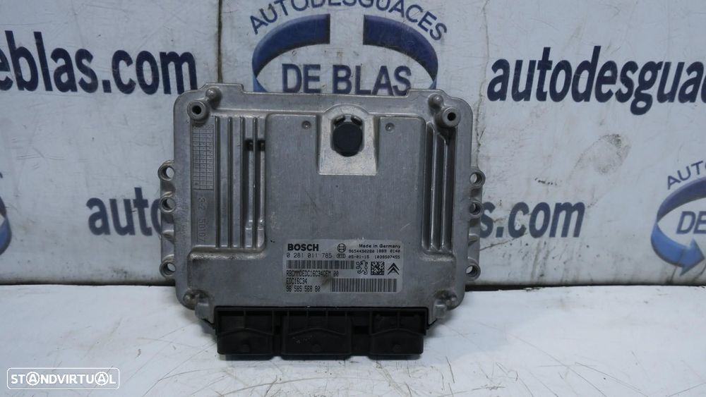 CENTRALINA DO MOTOR UCE CITROEN C2 - 1