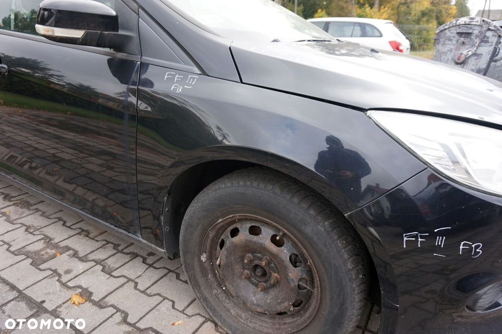 MASKA ZDERZAK BŁOTNIKI LAMPY FOCUS III MK3 FB  FORD 2010-2014 CZARNY PANTHER PRZÓD KOMPLETNY - 30