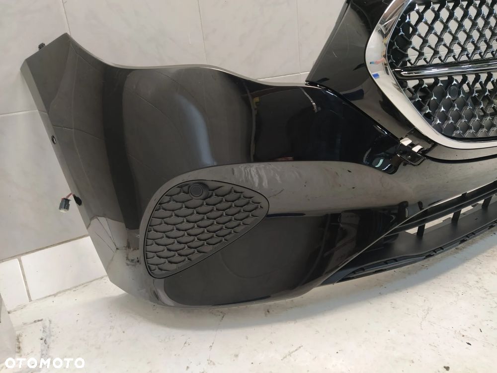 MERCEDES W214 E KLASA 2023- ZDERZAK PRZÓD PRZEDNI GRILL ZANCZEK GWIAZDA 6XPDC KRATKI ORYGINAŁ - 3