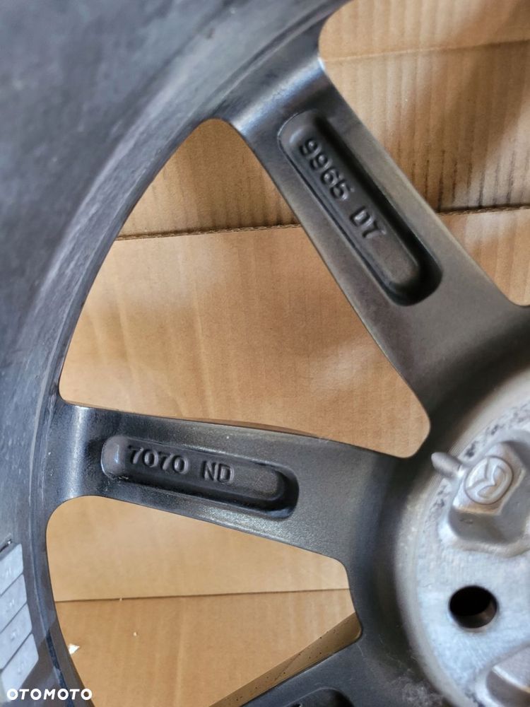 FELGA ALUMINIOWA MAZDA MX5 ORYGINAŁ 7Jx17 4x100 ET45 - 5