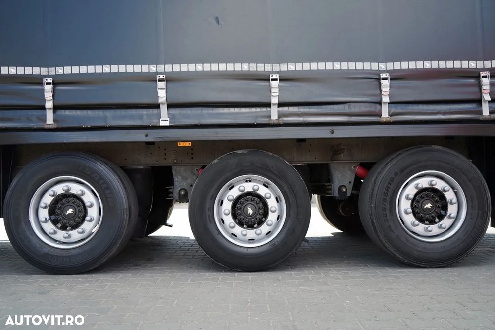 Schmitz Cargobull / CORTINĂ / MEGA / LVT / ACOPERIȘ RIDICAT / PUNȚ RIDICAT - 25