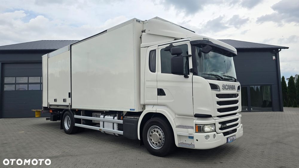 Scania G410 Euro 6  bez EGR 4x2 chłodnia full air kurierka rama do zabudowy import Szwajcaria piękny stan! - 9