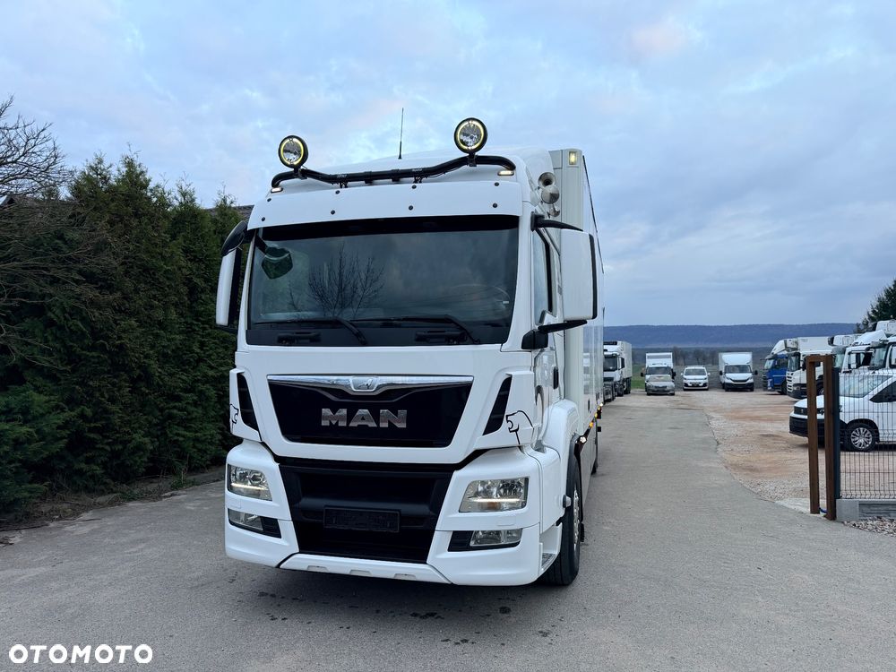 MAN TGS 18.440 4X2LL /E6/ ALUFELGI / KONTENER / WINDA / 19 EUROPALET / AUTOMAT / SYPIALKA x 2 / GLOB / WEBASTO / 2015 ROK / SPROWADZONY - 4