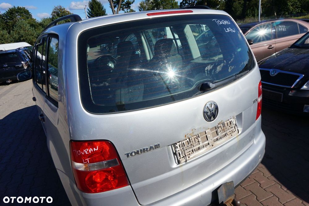 KLAPA BAGAŻNIKA TYLNA TOURAN I 1T LA7W  SREBRNY VOLKSWAGEN 2003-2006 - 2