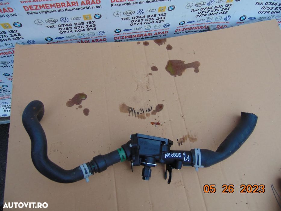 Carcasa Termostat renault 1.5 euro 6 Dacia Nissan Qashqai duster clio - 1