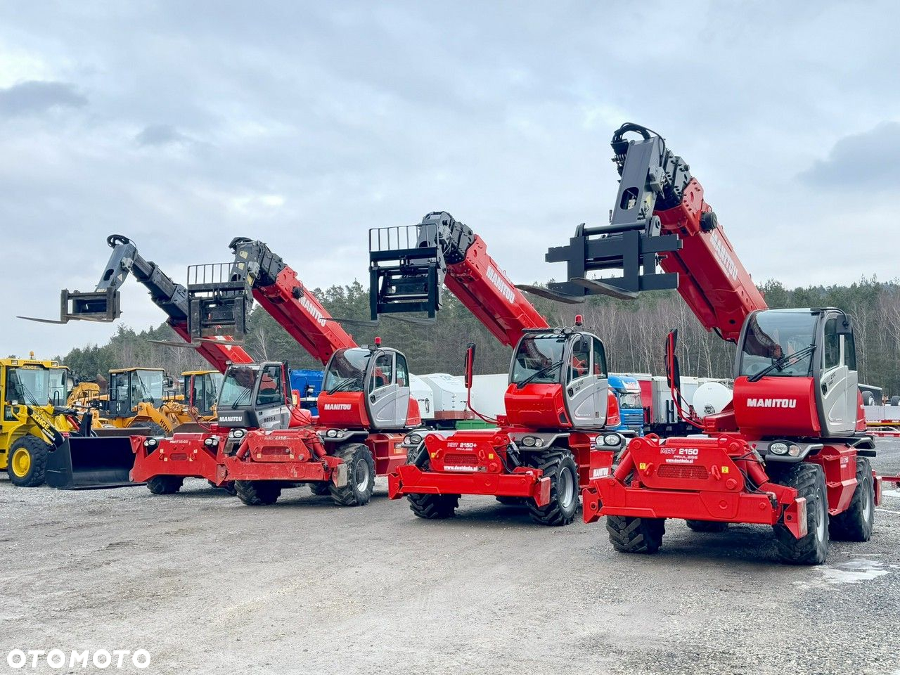 Manitou MRT 1850 ROTO Teleskopowa Obrotowa Zwyżka Dźwig 2150,2140,2540 - 34