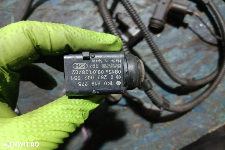 Instalatie electrica senzori parcare bara spate 1K0919275 1K0919275 V - 2