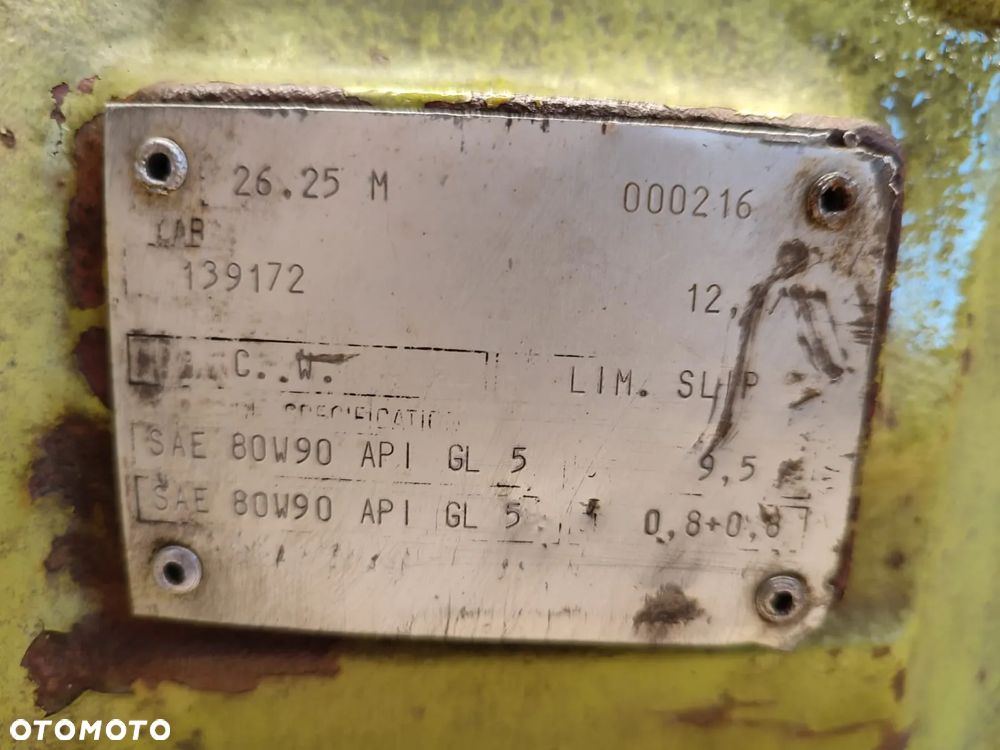 Obudowa osi napędowej 11527 CLAAS TARGO K60 - 11