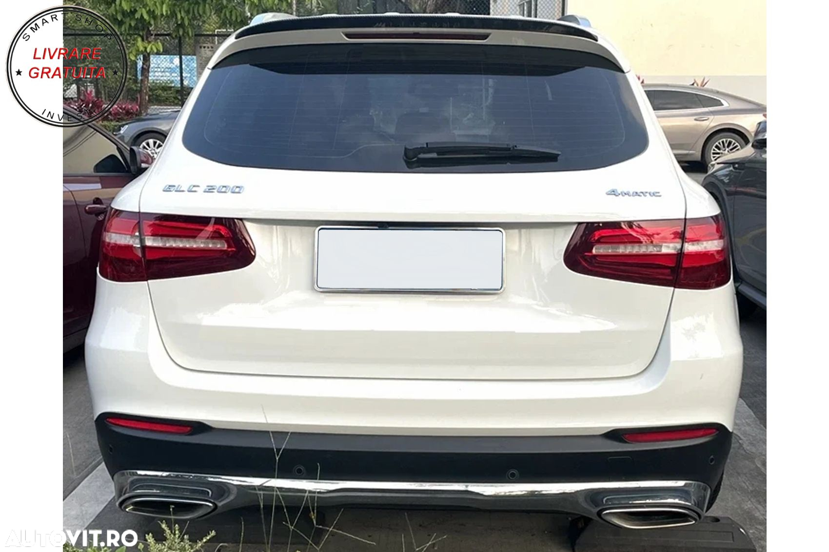 Eleron Luneta Mercedes GLC X253 SUV (2015-2021) Negru Lucios- livrare gratuita - 7