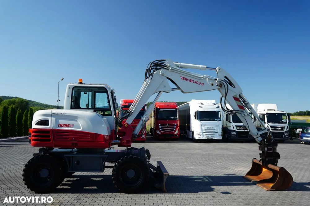 Takeuchi TB 295 W / EXCAVATOR PE ROȚI / 2016 / - 7