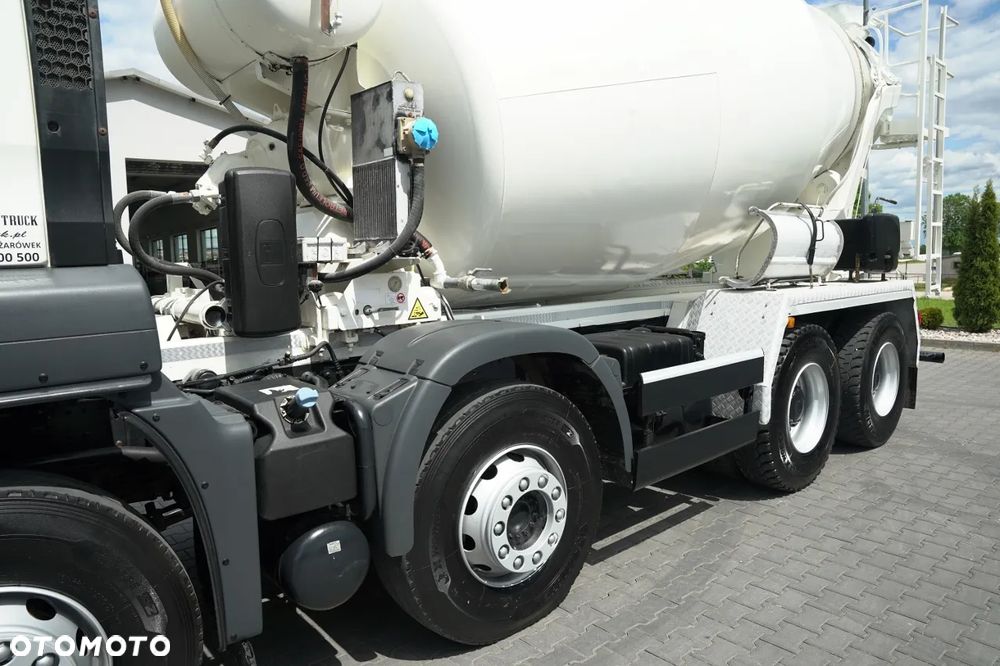 MAN TGS 35.400 / 8x4 / BETONOMIESZARKA / SCHWING STETTER / GRUSZKA 9 M3 / EURO 5 - 10