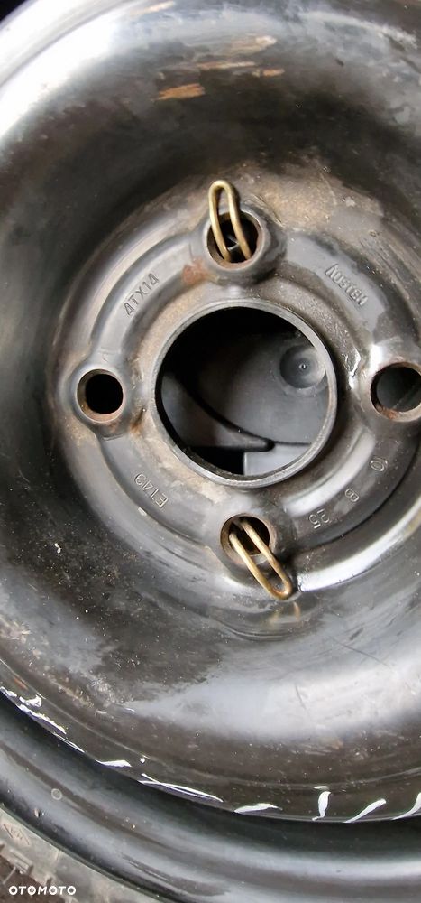 KOŁO DOJAZDOWE 14" 4x100 ET 49 SKODA CITIGO - 3