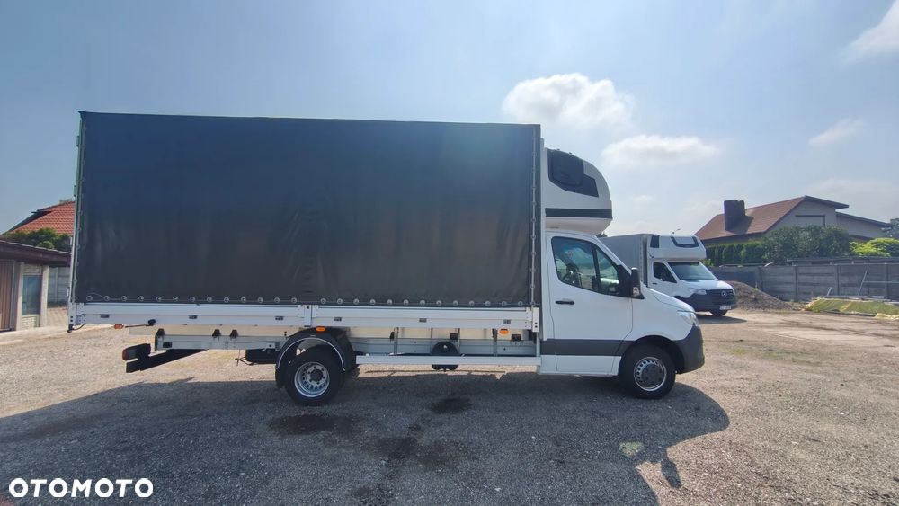 Mercedes-Benz SPRINTER 12EP DRZWI TYŁ 5,5M BLIZNIAK WYS. RAMPOWA SALON PL BEZWYPADKOWY FV23% ZADBANY SERWIS ASO 317 517 DO 3,5T DMC - 13