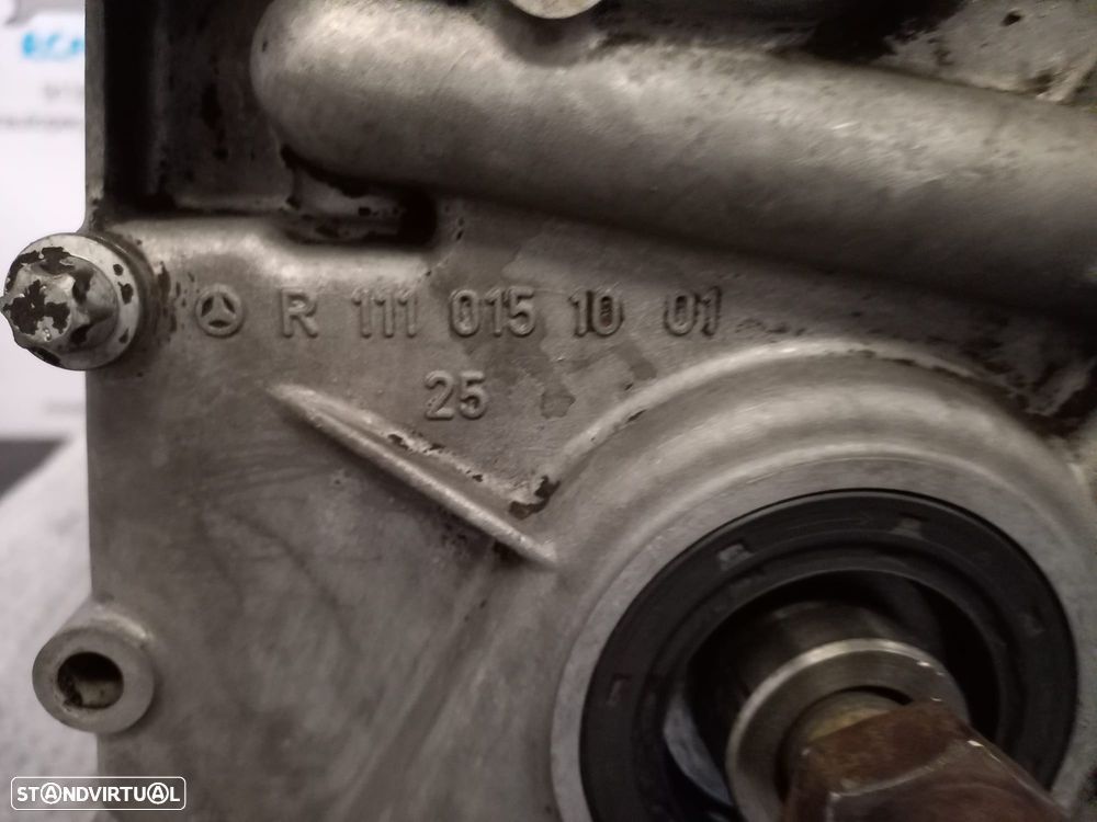 BLOCO ARMADO MOTOR R111015100125 111015100125 MERCEDES BENZ CLASS C W203 C200 KOMPRESSOR 163CV M111955 - 7