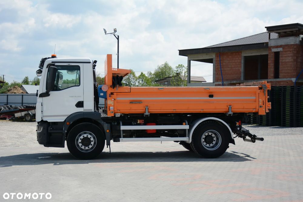 MAN TGM 18.320 / 2021 / Wywrot 3-stronny / hydroburta / idealny stan - 10