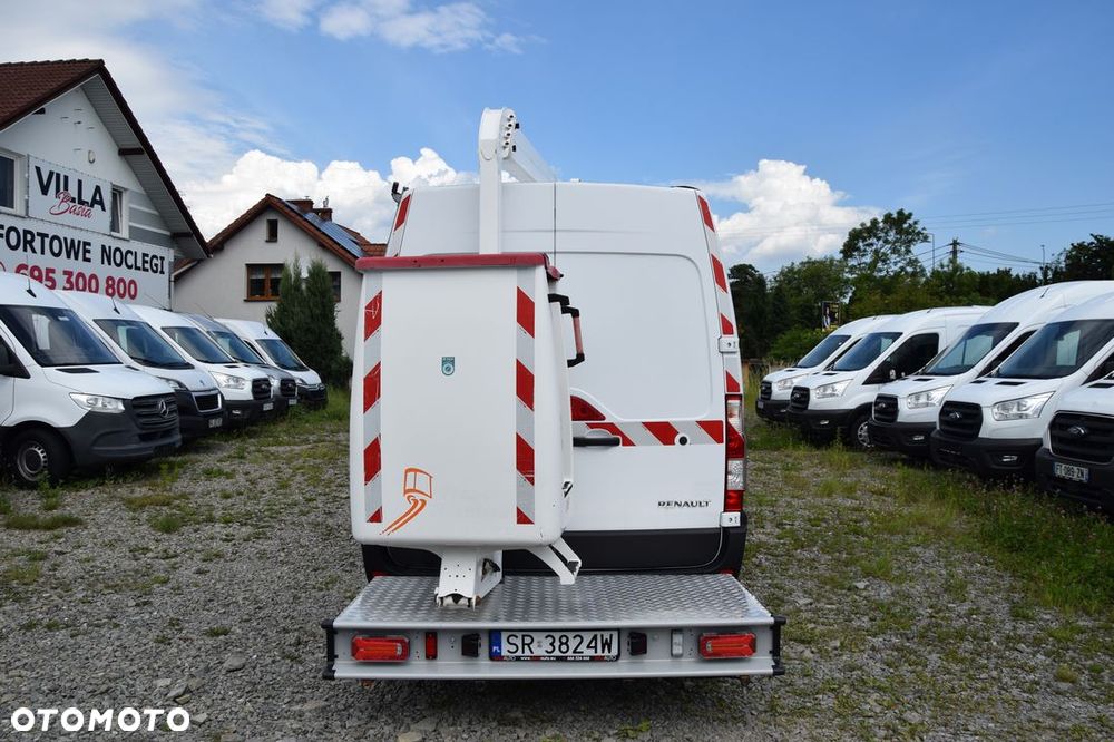 Renault MASTER ​*L2H2​*2.3DCI​​*FT121​*AKTUALNY UDT​*ZAREJESTROWANY​*PODNOŚNIK KOSZOWY​*ZWYŻKA​*8 - 7