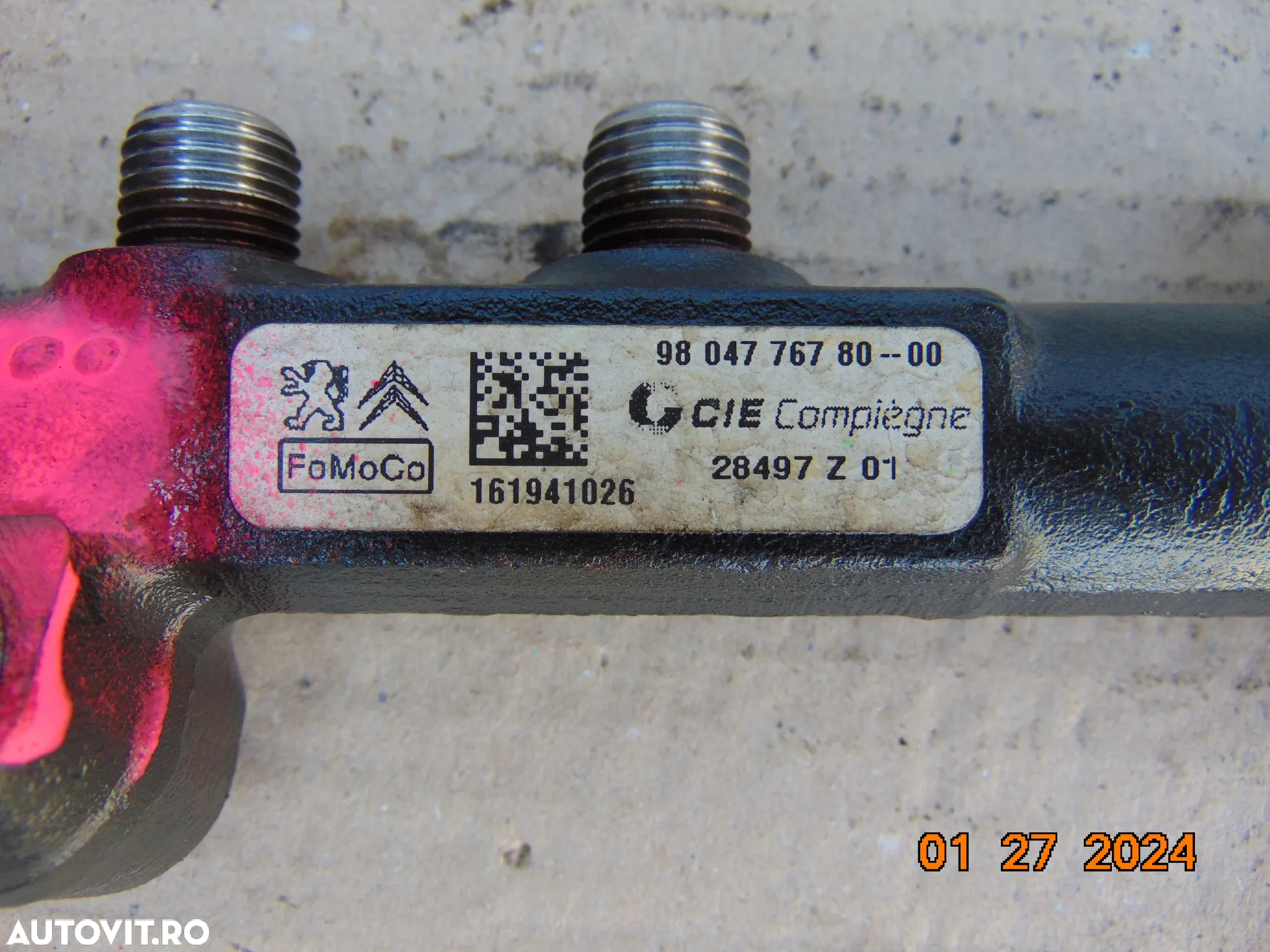 kit injectie Ford 1.5 euro 6 Peugeo Citroen focus fiesta kuga mondeo connect c max injectoare pompa - 3