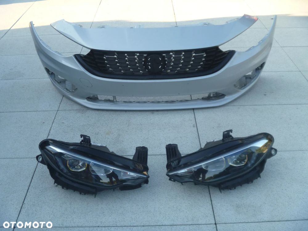 FIAT TIPO II LIFT ATRAPA CHŁODNICY ORYGINAŁ 735734364 - 9