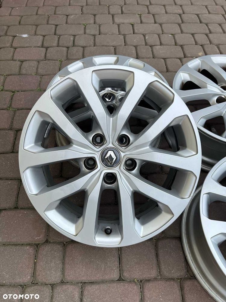 Oryginalne alufelgi Renault 5x114,3 17 cali CZUJNIKI Kadjar Espace V