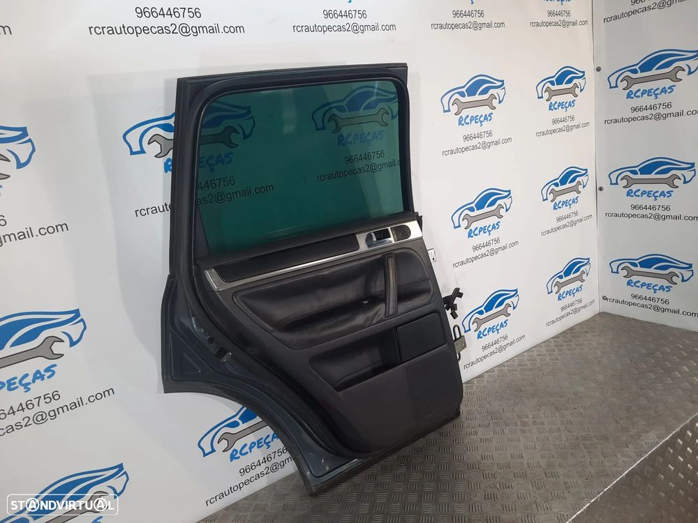 PORTA PORTAS TRASEIRA TRÁS ESQUERDA VW VOLKSWAGEN TOUAREG 7LA 7L6 7L7 MOTOR PUXADOR VIDRO - 4